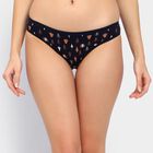 Ladies' Cotton Panty, Navy Blue, small image number null